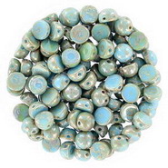 Czech 2-Hole Cabochon beads